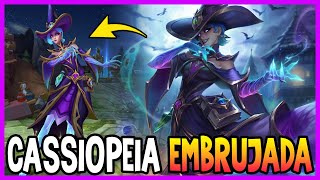 SKIN de CASSIOPEIA EMBRUJADA  League of Legends [upl. by Reid358]