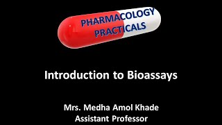 Introduction to Bioassay [upl. by Johnath912]