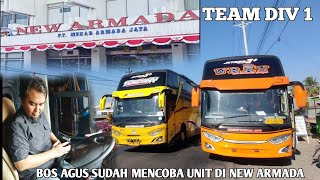 Bos Ki Agus Sudah MencobaTunggu kabar terbaiknya bos Agus dari New Armada Donk Bus Balap Div 1 [upl. by Attiuqaj393]