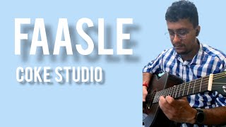 Faasle  Acoustic Solo Cover [upl. by Apicella]