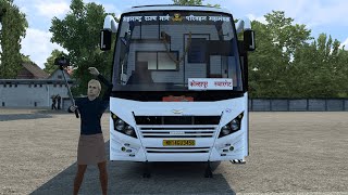 MSRTC Shivshahi AC Seater Bus Mod Euro Truck Simulator 2 [upl. by Maxfield257]