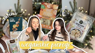 TEST WEGAŃSKICH PIEROGÓW 🥟 Z MIĘSEM RUSKIE Z BOCZNIAKAMI [upl. by Htabazile]