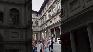 The Uffizi Gallery in Florence Italy [upl. by Aihceyt]