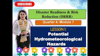 DRRR Quarter 4 M7Lesson 1 POTENTIAL HYDROMETEOROLOGICAL HAZARDS [upl. by Nevil]