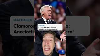 ANCELOTTI È A RISCHIO ESONERO⁉️😱calcio ancelotti realmadrid laliga championsleague [upl. by Oriaj816]