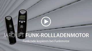 Funkcode kopieren  TDRC Handsender  JAROLIFT [upl. by Eloise]