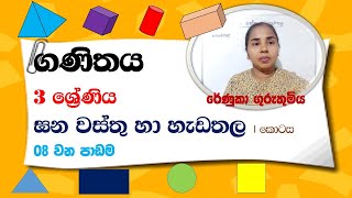 Grade 3 maths gana vasthu ha hadathala in sinhala [upl. by Janie]