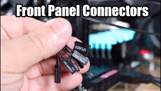 Front Panel Connectors  Where do they go connected [upl. by Yanahc21]