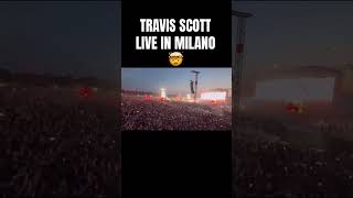 The crowd for Travis Scott in Milano looks INSANE 🤯 [upl. by Bab751]