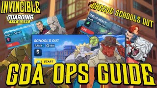 GDA Ops and Schools Out Guide  Invincible Guarding the Globe [upl. by Seuqcaj]