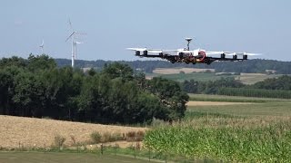 Octocopter Flugvideo Teil 2 06 [upl. by Refotsirc]