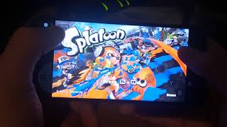 CEMU Android Build 356b1ff Testing Splatoon Demo on Samsung Galaxy S20 [upl. by Kimon]