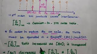 Intermodulation Noise in Satellite Communication [upl. by Enaerb443]