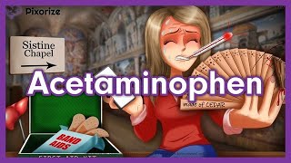 Acetaminophen Tylenol Mnemonic for Nursing Pharmacology NCLEX [upl. by Tecu]