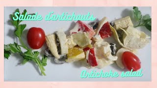 Salade Dartichauts Artichoke Salad [upl. by Warfold]