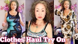 Temu Tiktok Torrid Clothing TryOn Haul Midsize Dresses Tops Rompers and More [upl. by Kelby]