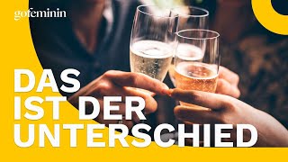 Unterschied Sekt und Champagner Hättet ihrs gewusst [upl. by Ahsekyw]