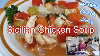 Sicilian Chicken Soup [upl. by Yrral49]