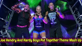 Joe Hendry And Hardy Boys Put Together Theme Mash Up At TNA Emergence [upl. by Fortunio]