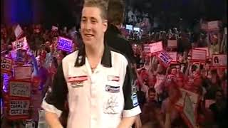 PDC World Championship 2008 FINAL John Part V Kirk Shepherd [upl. by Adnauqahs]