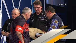 Vierter Matchdart passt – Taylor putzt auch Anderson  SPORT1 DARTS [upl. by Htbazile]