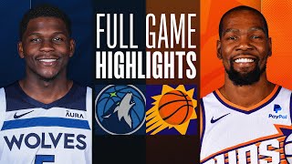 TIMBERWOLVES at SUNS  FULL GAME HIGHLIGHTS  April 5 2024 [upl. by Antonina287]