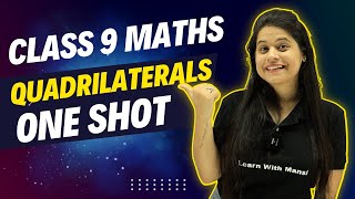 Quadrilaterals  One Shot  Class 9 Maths [upl. by Elmaleh]