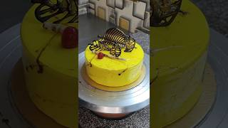 Birthday cake decorating  New design cake youtubeshorts viralvideo shorts trending ytshorts [upl. by Anelet]