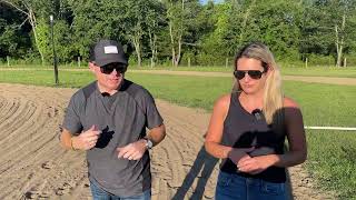 Hambletonian Week 2022  Tim Tetrick  Ustrottingcom [upl. by Ynaffets]