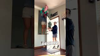 IM NOT SAFE AT MY OWN HOUSE🤣😳 prank fyp shorts [upl. by Dody]