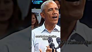 Barack Obama says Trumps shorts kamalaharris obama shortvideo trumpspeaks viralvideo reels [upl. by Acnayb181]