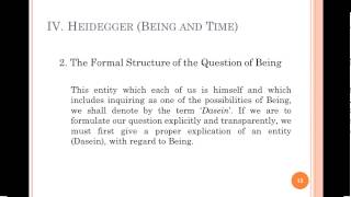 NonLinear Existentialism Heidegger and Sartre [upl. by Aigil]