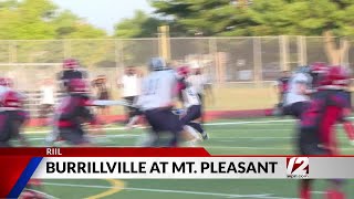 Burrillville dominates Mt Pleasant in season opener [upl. by Natiha44]