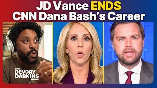 JD Vance ENDS CNN Dana Bash’s Career LIVE on Air [upl. by Ymma332]