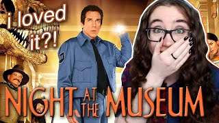 my first time watching NIGHT AT THE MUSEUM yes for owen wilson 😅  movie commentary [upl. by Krakow922]