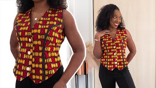 How To Make a Waistcoat  Kim Dave [upl. by Kendal]