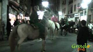 Cabalgata Reyes Grado Asturias 2014 wwwgradonoticiascom [upl. by Aitekram388]