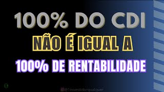 O que é 100 do CDI [upl. by Llirrem]