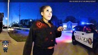 Extremely Racist Woman Spits in Cops Face After He Tried to Help [upl. by Rebane90]