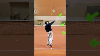 Tennis Slice Serve Drill  10 Second Progressions tennis tennisserve feeltennis [upl. by Fuller]