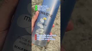 BATTLE MICELLAR SHAMPOO PANTENE SCALP amp DOVE HAIR BOOST NOURISHMENT ANTI RONTOK amp KETOMBE [upl. by Older]