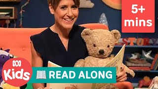 Guess How Much I Love You read by Emma Alberici  Play School Story Time  ABC Kids [upl. by Lyrak]