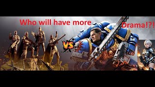 Space Marine 2 VS Helldivers 2 Who will have more drama [upl. by Aicire322]