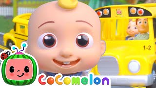 Wheels On The Bus Go Round and Round  CoComelon Toy Play Learning  Nursery Rhymes amp Kids Songs [upl. by Jeremie275]