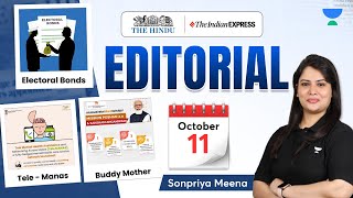 The Hindu  Daily Editorial and News Analysis  11th Oct 2023  UPSC CSE 2024  Sonpriya Meena [upl. by Judie]