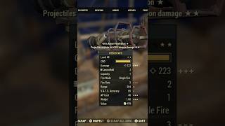 Getting A AAE Broadsider From Expedition fallout76 venemie fallout bethesda youtubeshorts xbox [upl. by Rimhsak]