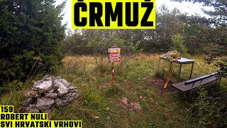 Črmuž Gorski kotar 1104m  planinarenje 157 VRH iz serijala SVI HRVATSKI VRHOVI 4K [upl. by Eamaj523]