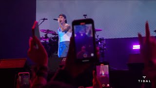 Justin Bieber WizKid  Essence Made In America Festival 2021 [upl. by Chic]