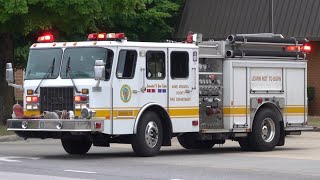 Anne Arundel County Fire Department Engine 55 Responding 62023 [upl. by Hussey]