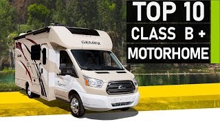 Top 10 Amazing Class B Plus Motorhomes [upl. by Kerwon]